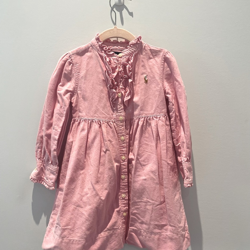 Polo Ralph Lauren Pink Shirtdress
